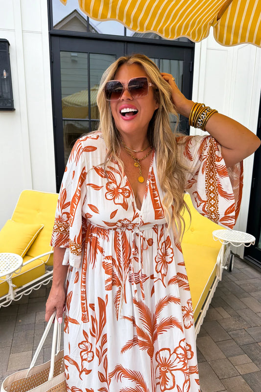 PREORDER: In the Jungle Kaftan Dress