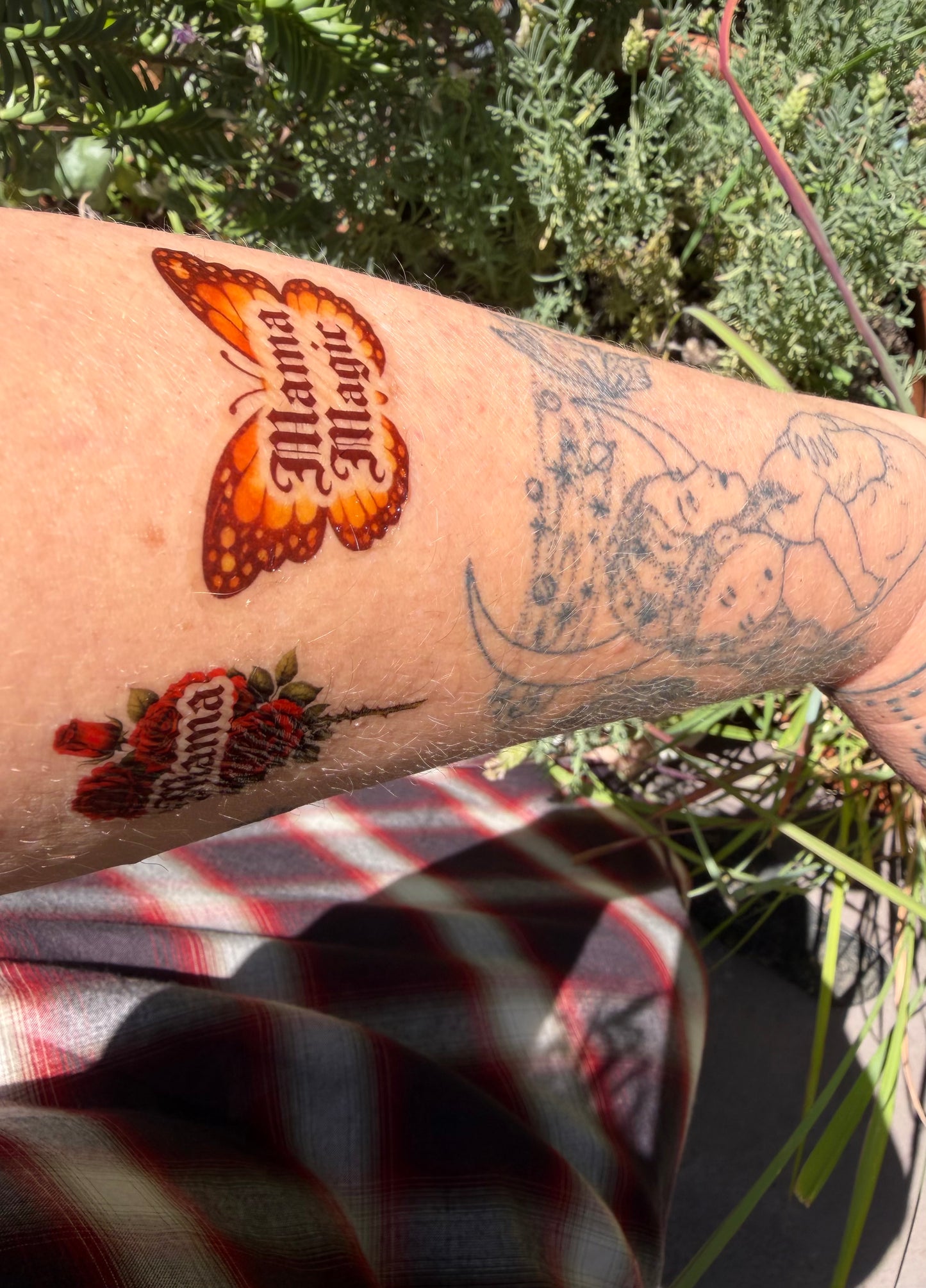 Amber Moon Boutique Butterfly Mama Magic Temporary Tattoo