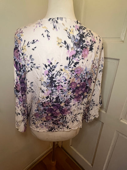 Amber Moon Revival: Love Stitch Tie Blouse