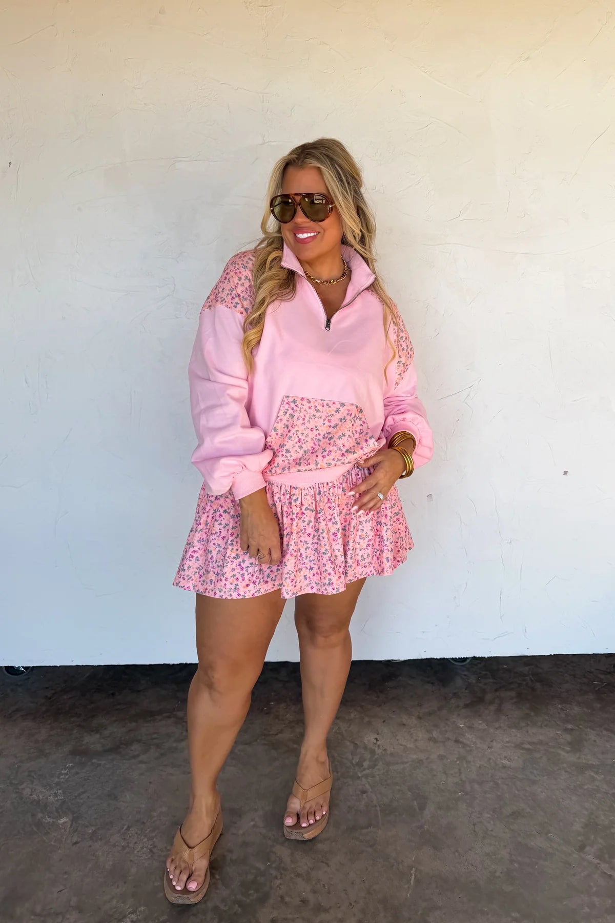 PREORDER: Just Living Quarter Zip Pullover