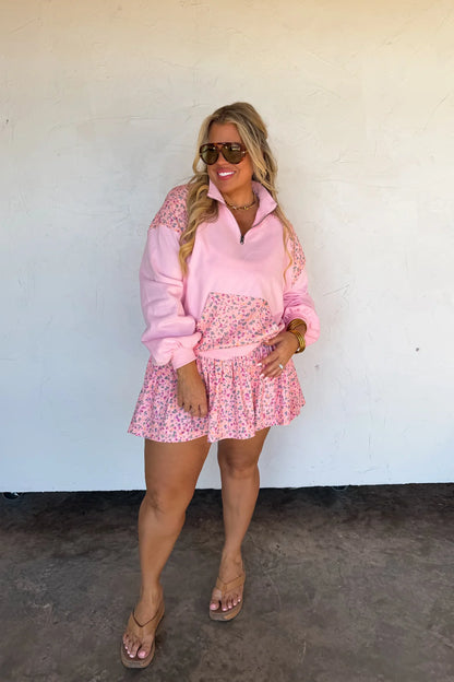 PREORDER: Just Living Quarter Zip Pullover