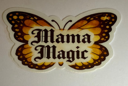 Amber Moon Boutique Butterfly Mama Magic Sticker