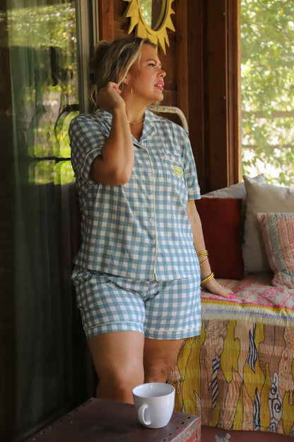 PREORDER: Sunrise & Coffee Luxe PJ Set