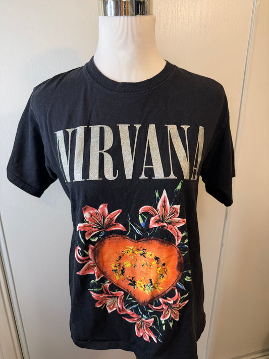 Amber Moon Revival: Nirvana 100% Cotton Tee