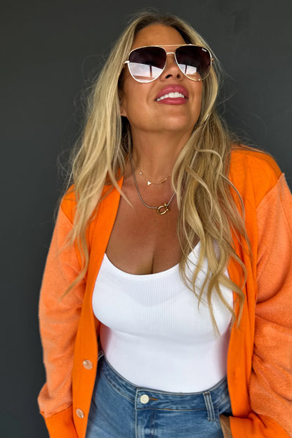 PREORDER: Desiree Sweatshirt Cardigan