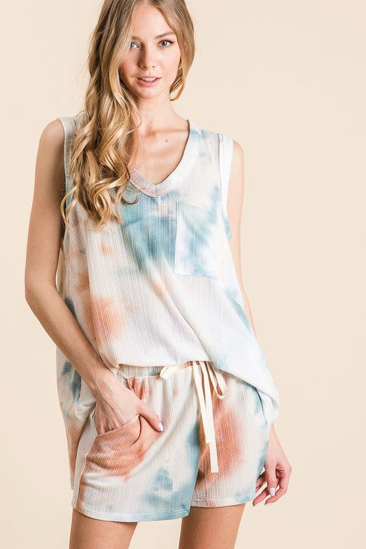 Tie Dye Cotton PJ Set