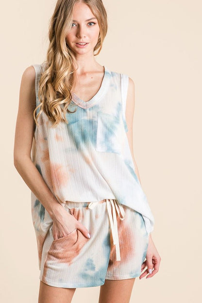 Tie Dye Cotton PJ Set