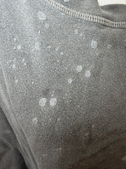 Amber Moon Revival: 100% Organic Cotton Paint Splattered Sweatshirt