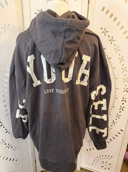 Amber Moon Revival: Be Yourself, Love Yourself Hooded Sweatshirt