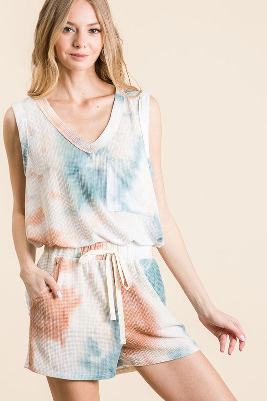 Tie Dye Cotton PJ Set