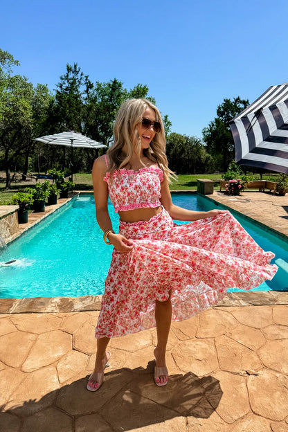 CLOSED PREORDER: Island Vibes - Amalfi Blooms Swim Set