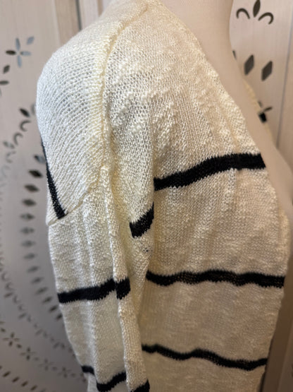 Amber Moon Revival: Long Striped Cardigan
