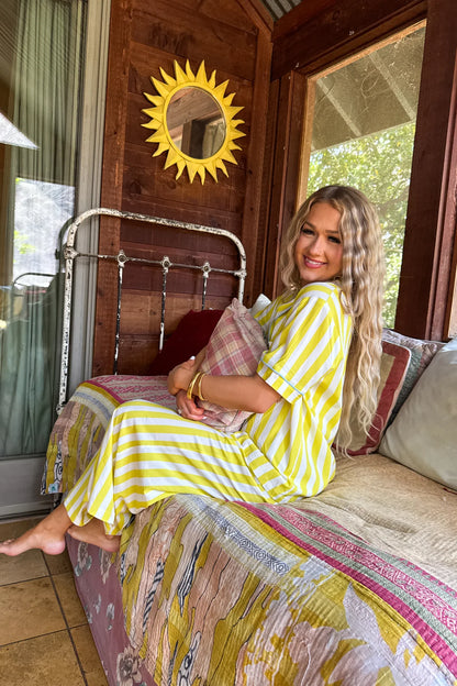 PREORDER: Sunrise & Coffee Luxe PJ Set