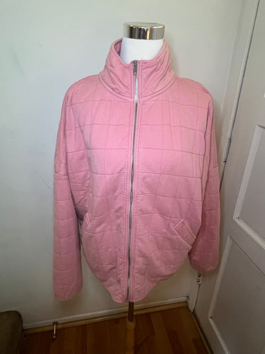 Amber Moon Revival: Pink Quilted Jacket
