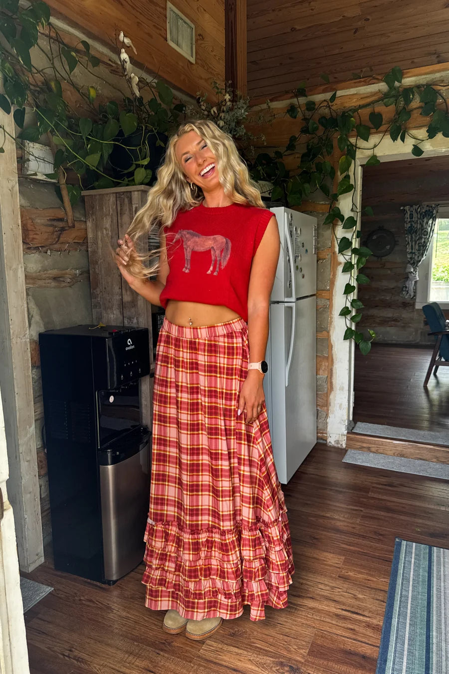 PREORDER: Wander West Maxi Skirt