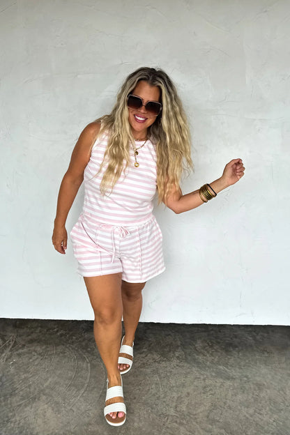 PREORDER - Haven Striped Tank Top