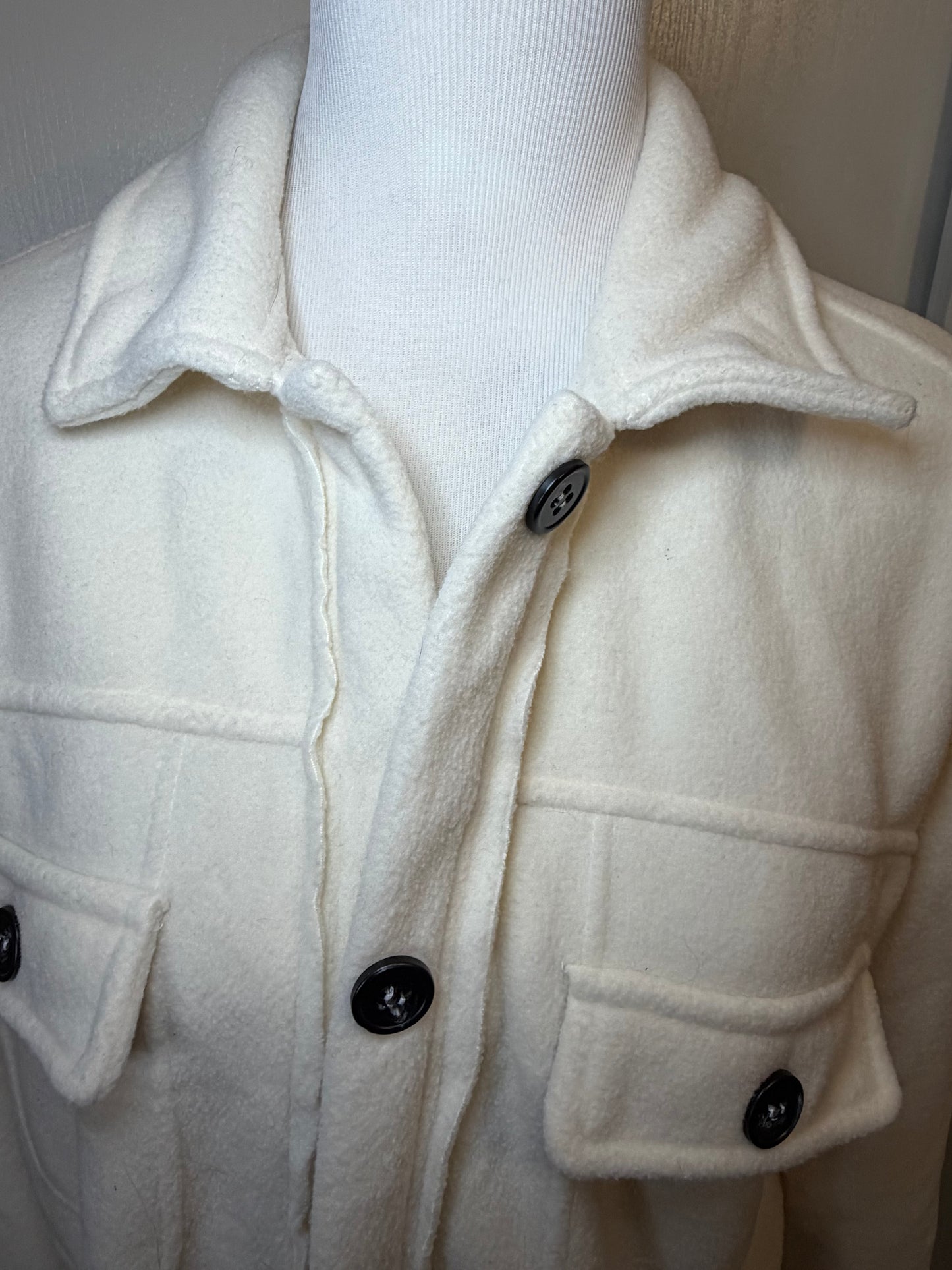 Amber Moon Revival: Cream Shacket