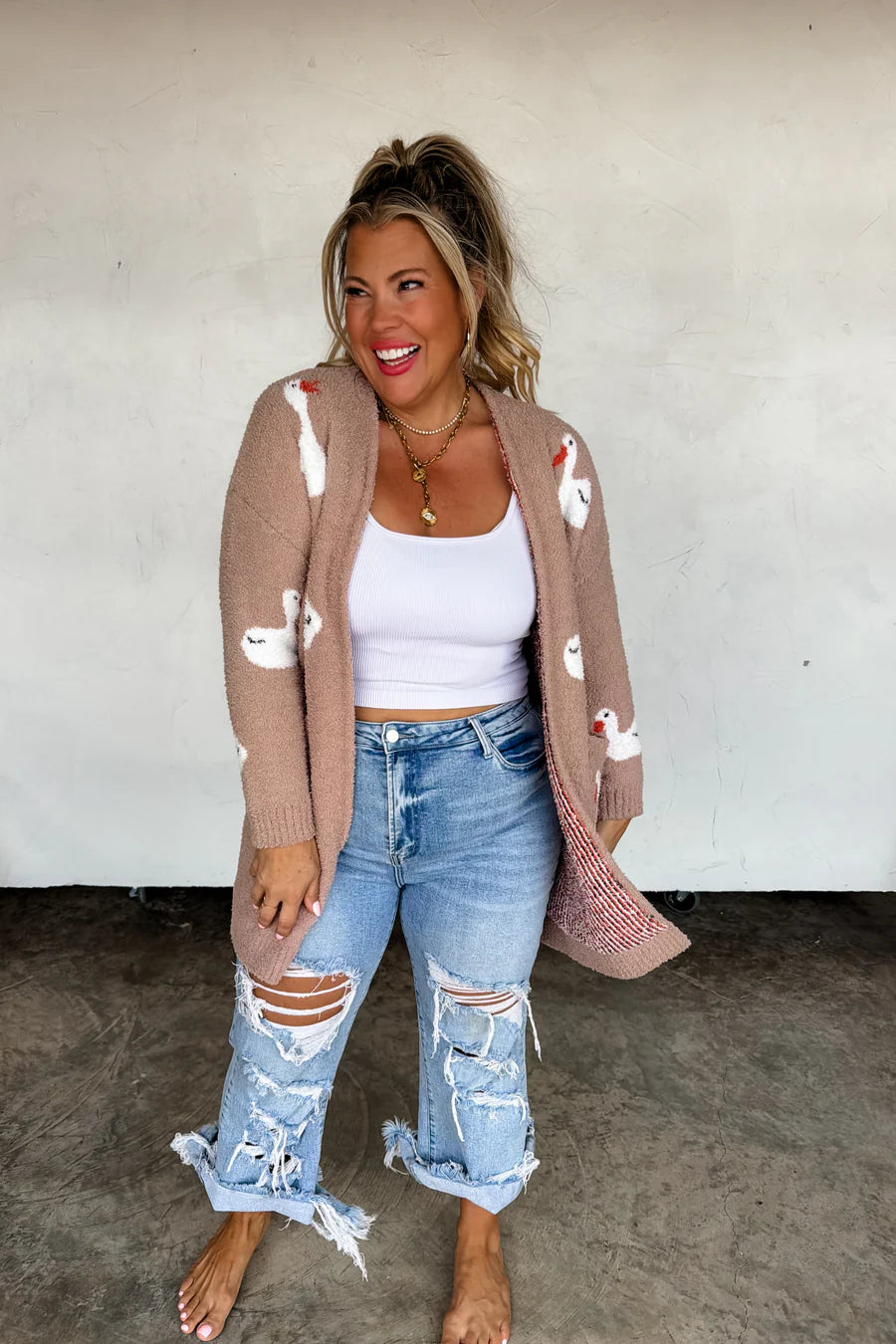 Duck Cardi