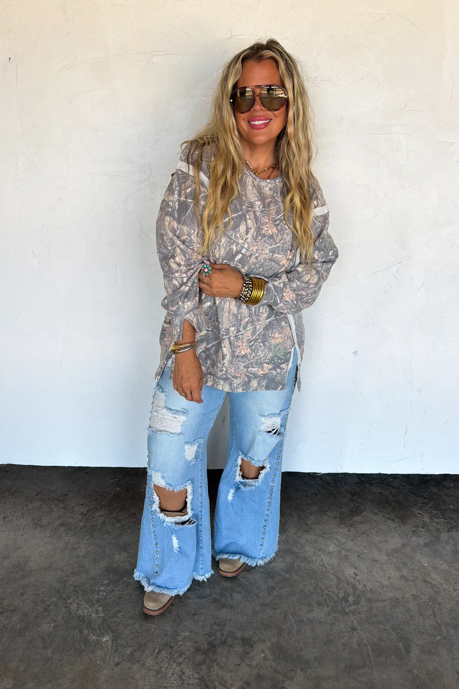 PREORDER: Wander Camo Classic Crew Pullover