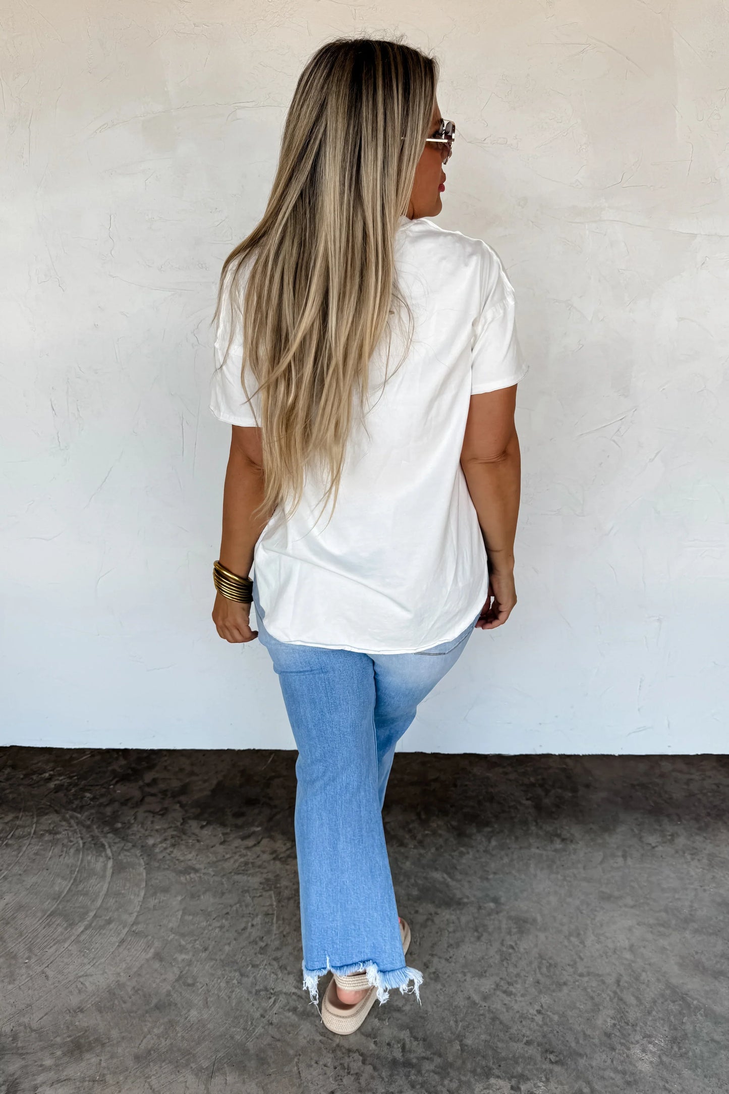 Basics: Joey Washed Cotton Boyfriend Tee