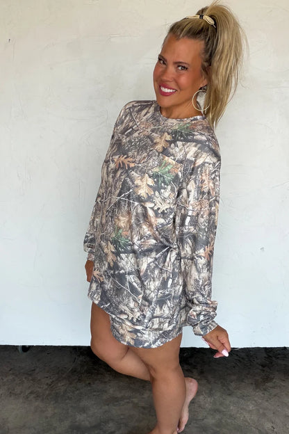 PREORDER: Cozy in Camo Lounge Set