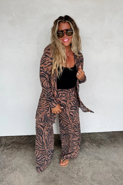 PREORDER: Zebra Reese Cardigan