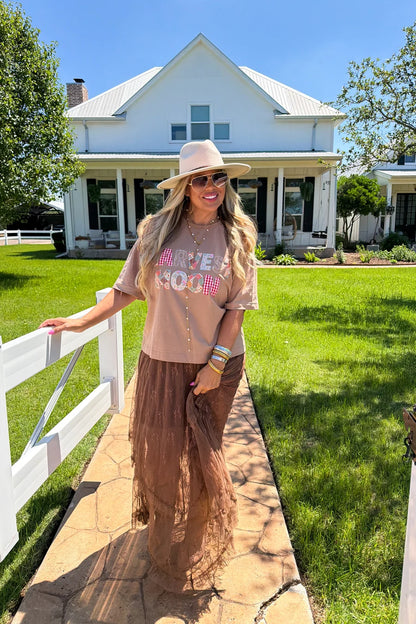 PREORDER: Autumn Blooming Maxi Skirt