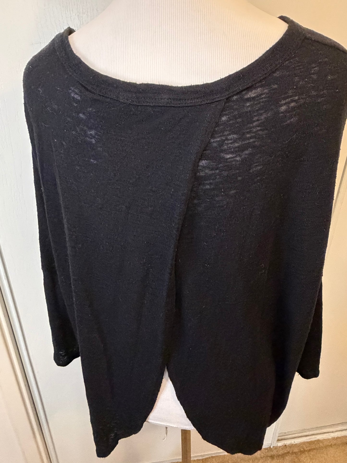 Amber Moon Revival: Tulip Back Burnout Top