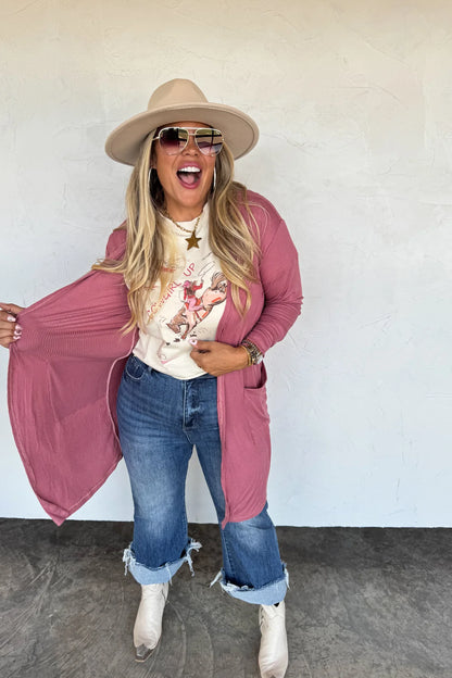 PREORDER: Fall Sierra Ribbed Cardigans