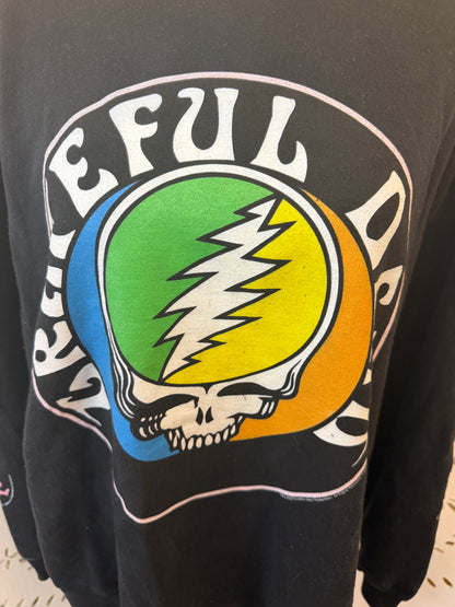 Amber Moon Revival: Grateful Dead Steal Your Face/Dancing Bear Sweatshirt