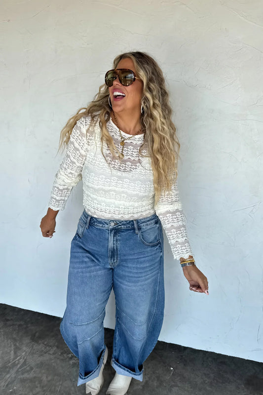 PREORDER: Bex Barrel Jeans