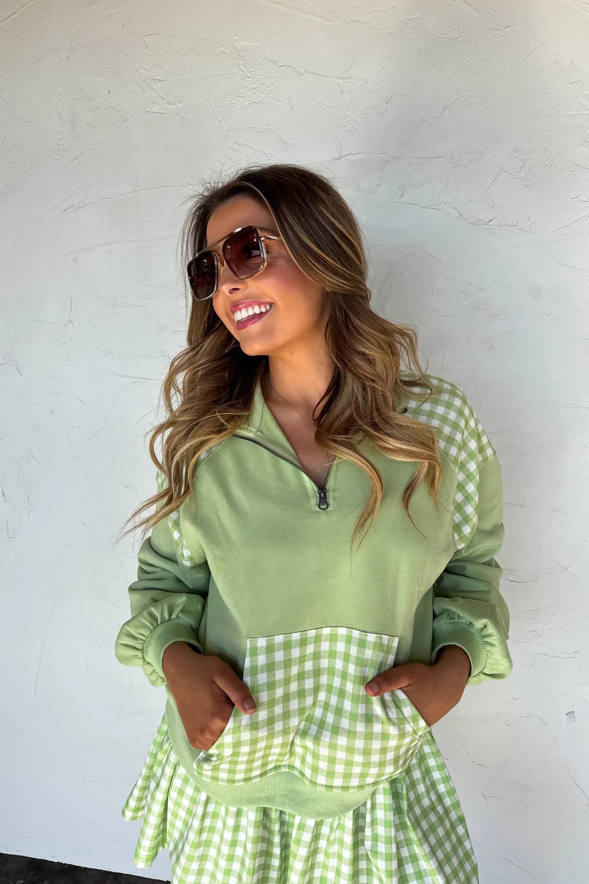 PREORDER: Just Living Quarter Zip Pullover