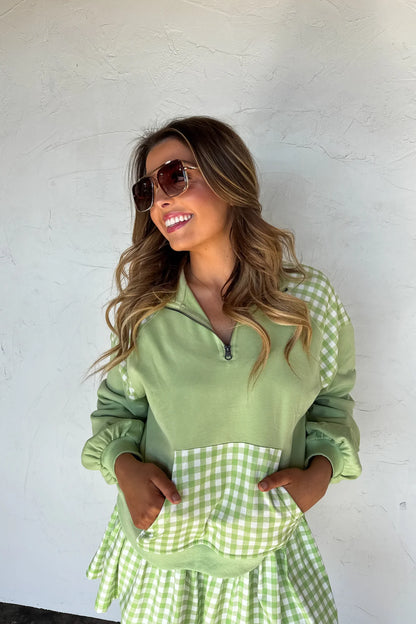 PREORDER: Just Living Quarter Zip Pullover