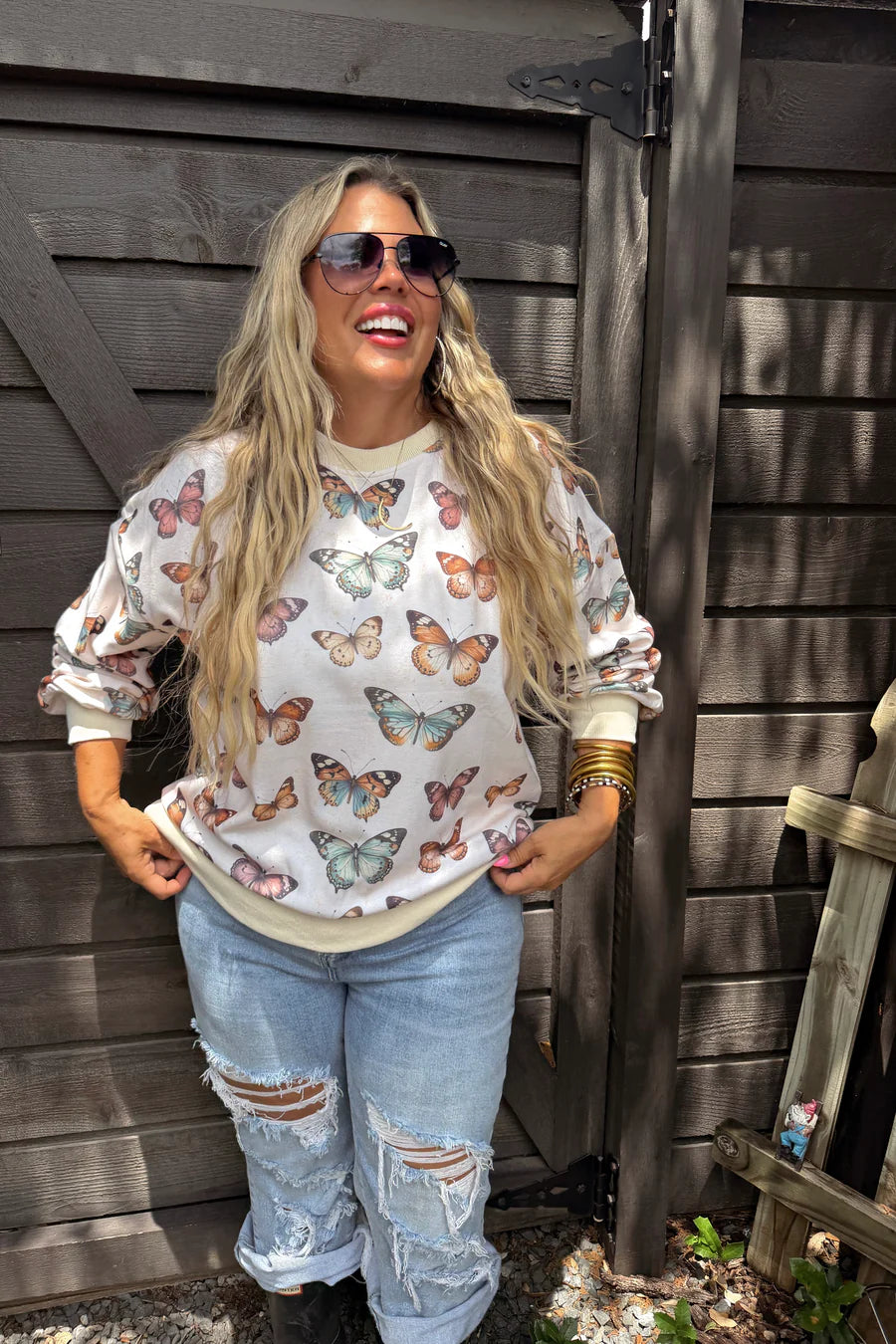 PREORDER: Butterfly Season Pullover Sweatshirt