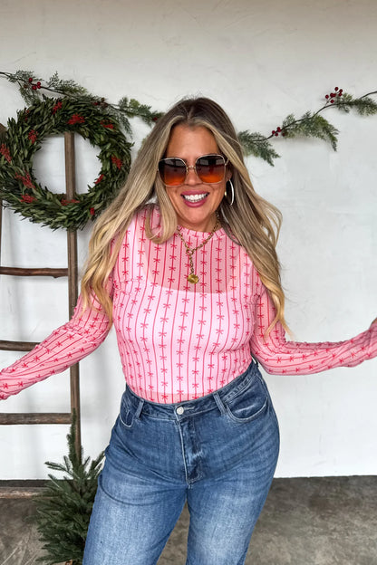 PREORDER: Christmas Dress It Up Mesh Tops