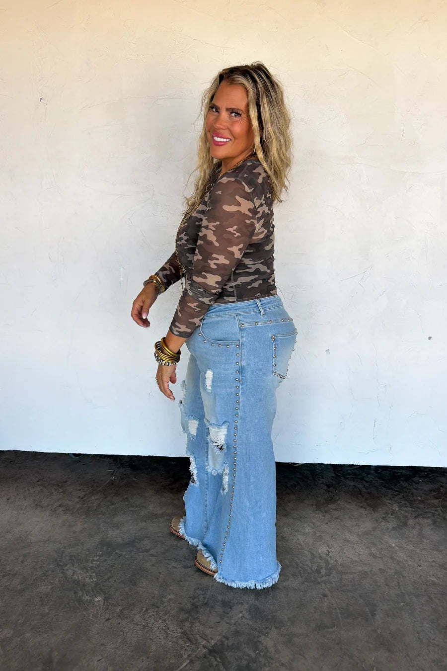 PREORDER: Off the Grid Studded Jeans
