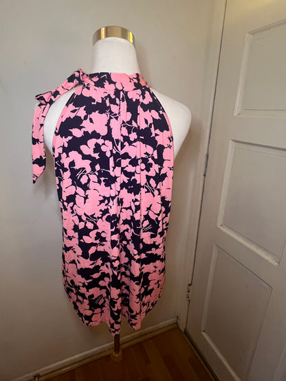Amber Moon Revival: Floral Halter Tank