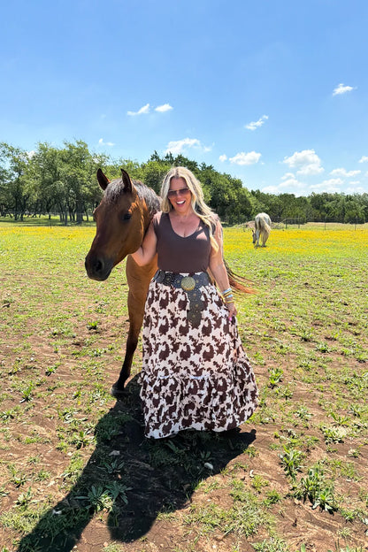 PREORDER: Wander West Maxi Skirt