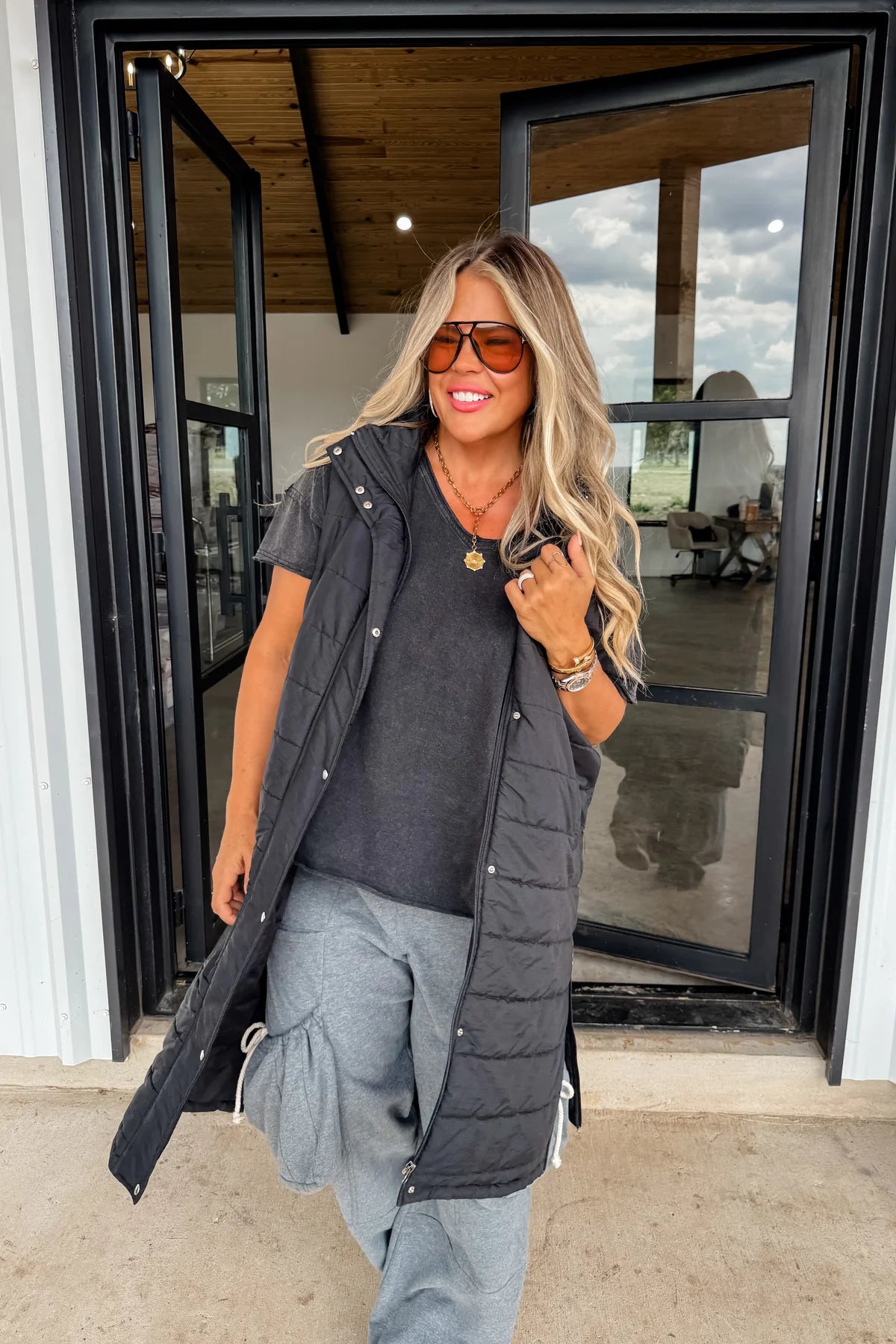 PREORDER: Kendall Long Puffer Vest