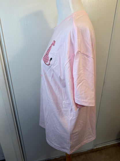 Amber Moon Revival: Pink Cheetah Tee