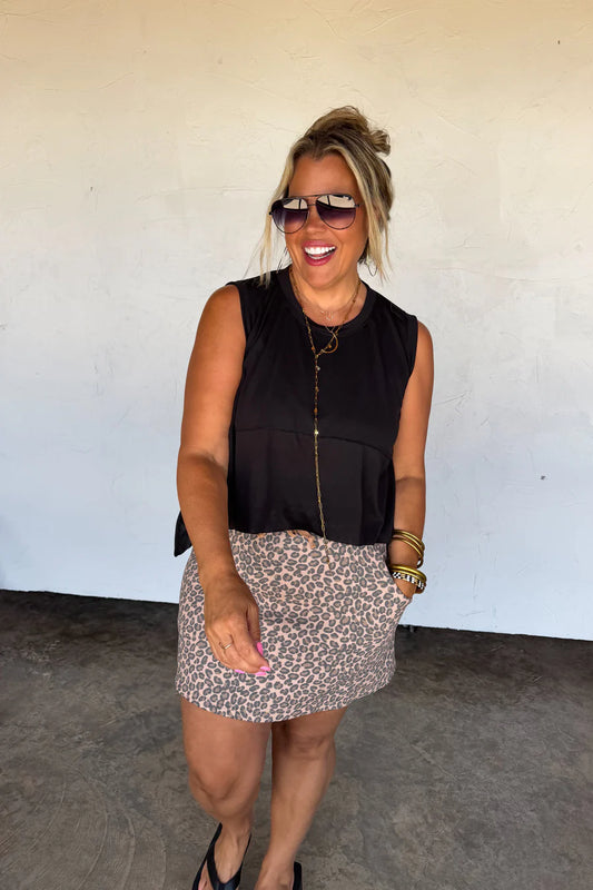 PREORDER: Wild Side Cheetah Skirt