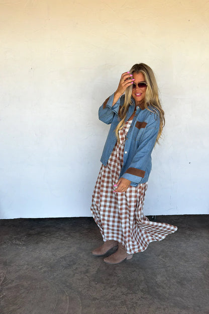 PREORDER: Cowboy Romance Denim Jacket