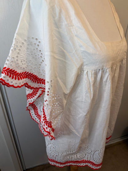 Amber Moon Revival: Boho Cotton & Silk Eyelet