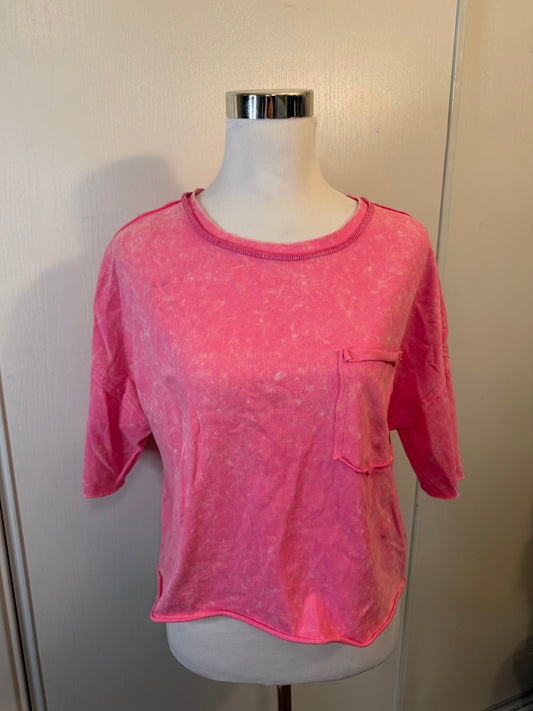 Amber Moon Revival: Pink 100% Cotton Tee