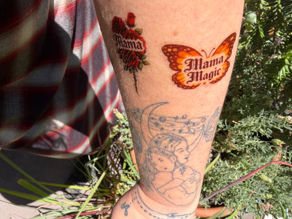 Amber Moon Boutique Butterfly Mama Magic Temporary Tattoo