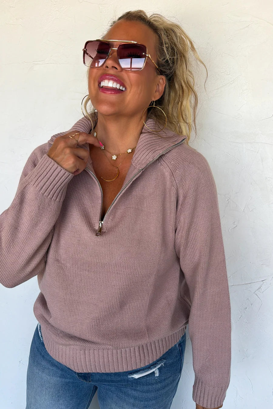 PREORDER: Field & Stable Quarter Zip Pullover