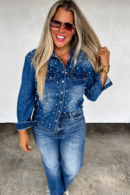 PREORDER: Dolly Denim Top