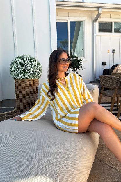 PREORDER: 100% Cotton Weekend in Capri Coverup