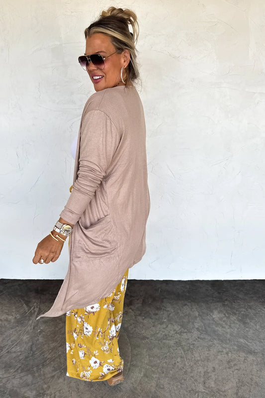 PREORDER: Fall Sierra Ribbed Cardigans