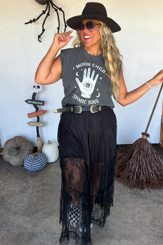 PREORDER: Autumn Blooming Maxi Skirt